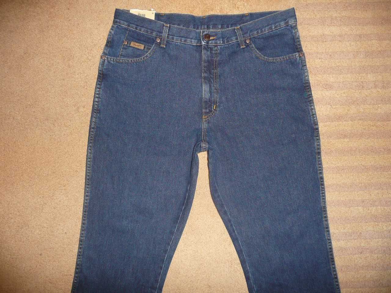 NOWE spodnie dżinsy WRANGLER W38/L34=50/116cm jeansy