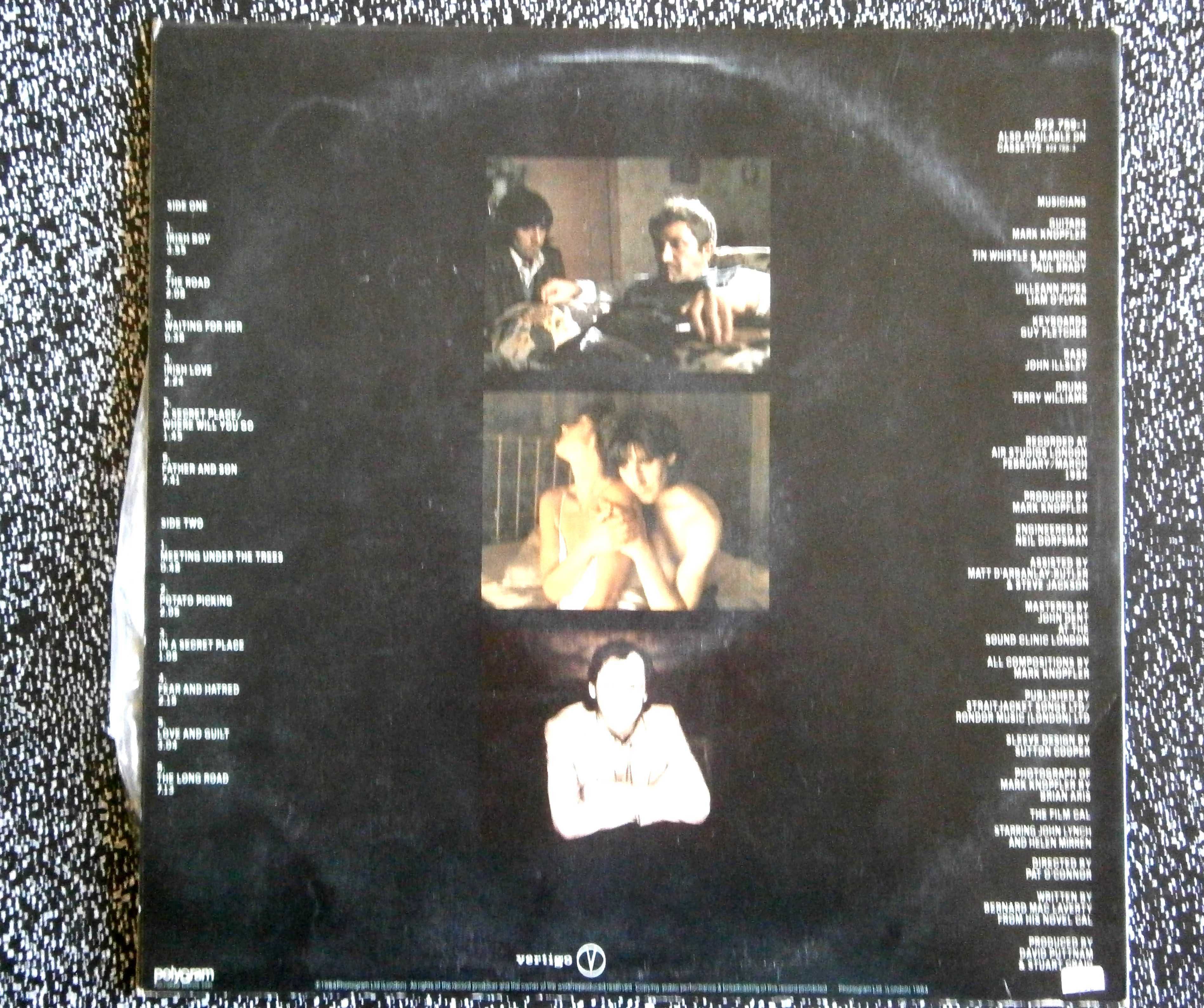 Mark Knopfler Cal Banda Sonora Vinil LP 1984