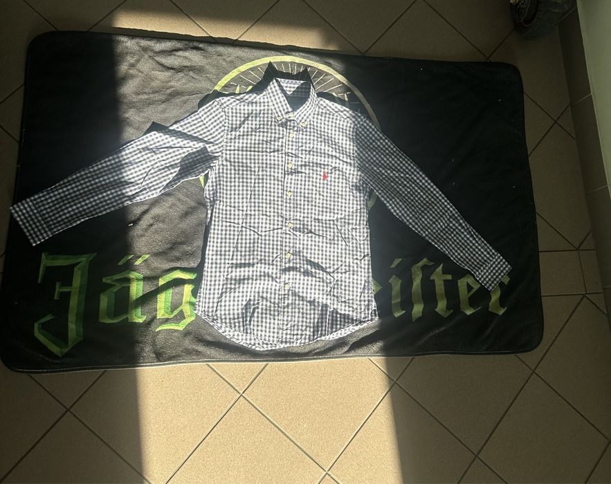 Koszula w kratę Polo Ralph Lauren Casuals Vintage Drill Drip y2k