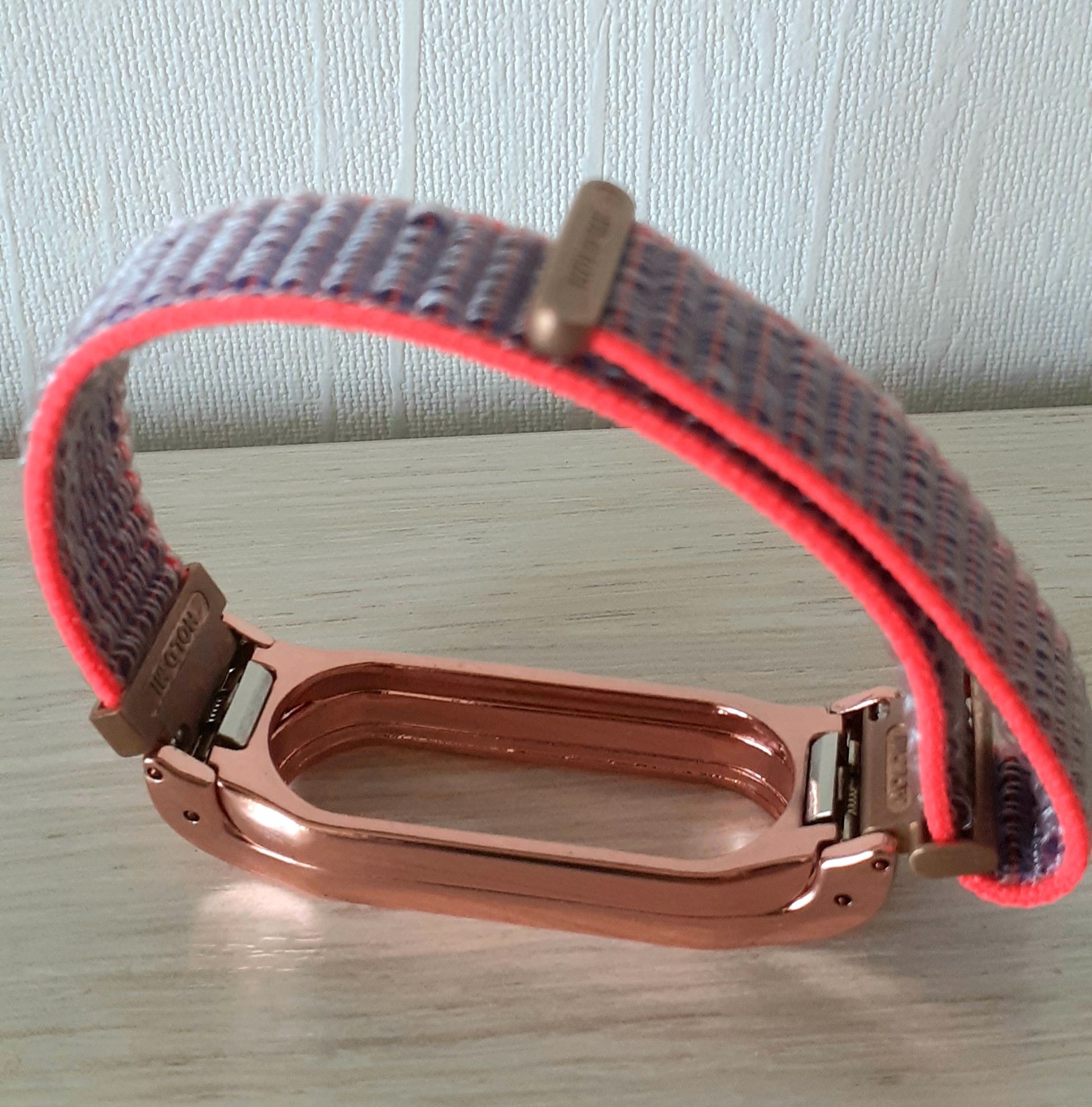 Ремінець Xiaomi Mi Band 2 nylon sport pink