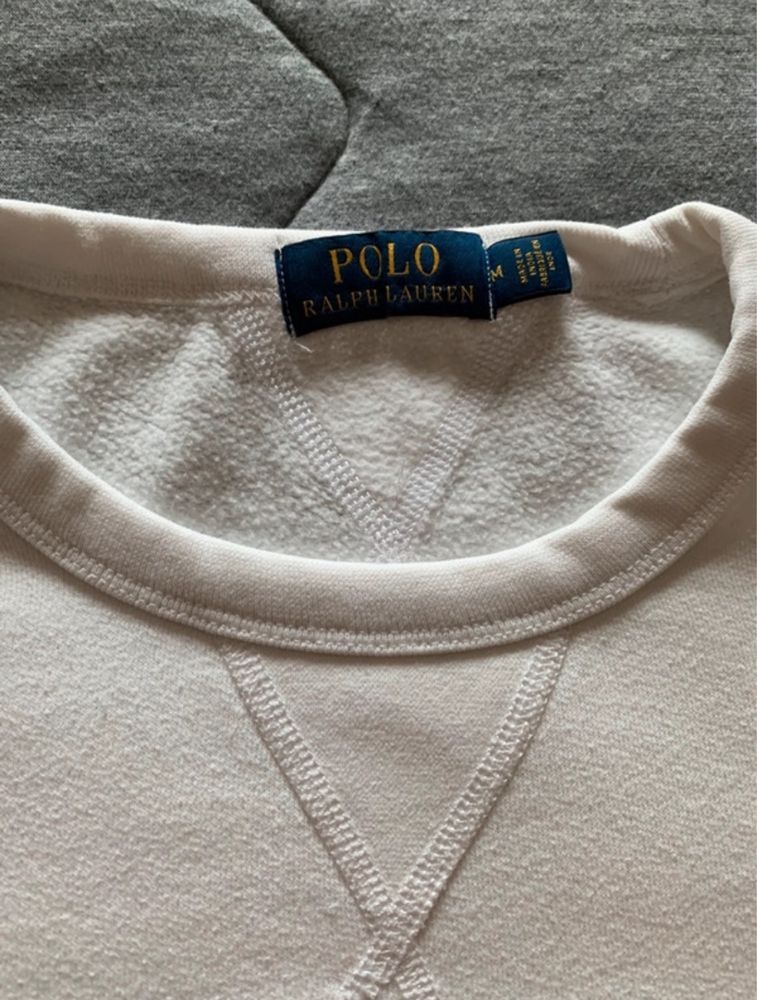 Sweat branca Ralph Lauren