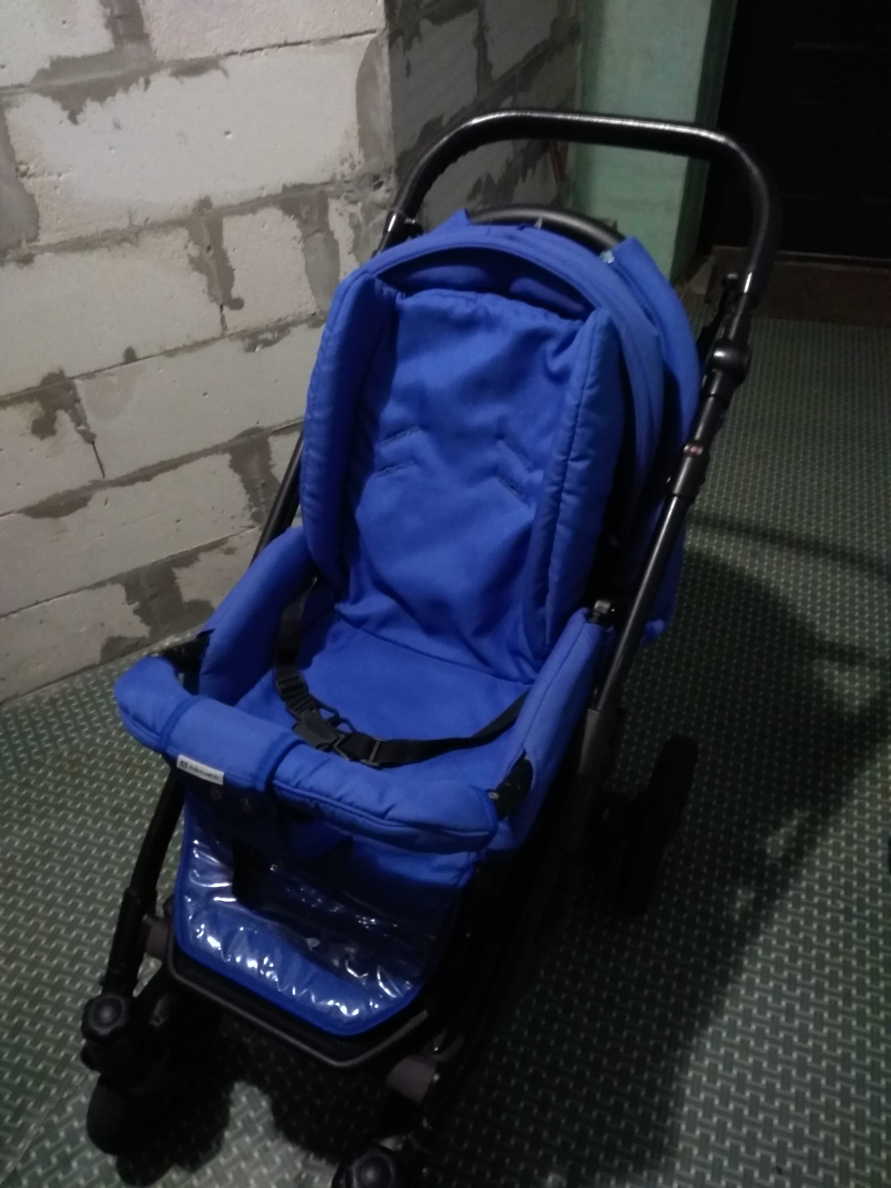 Коляска 2 в 1 Adamex Jogger Blue со СКИДКОЙ всего за 2500грн