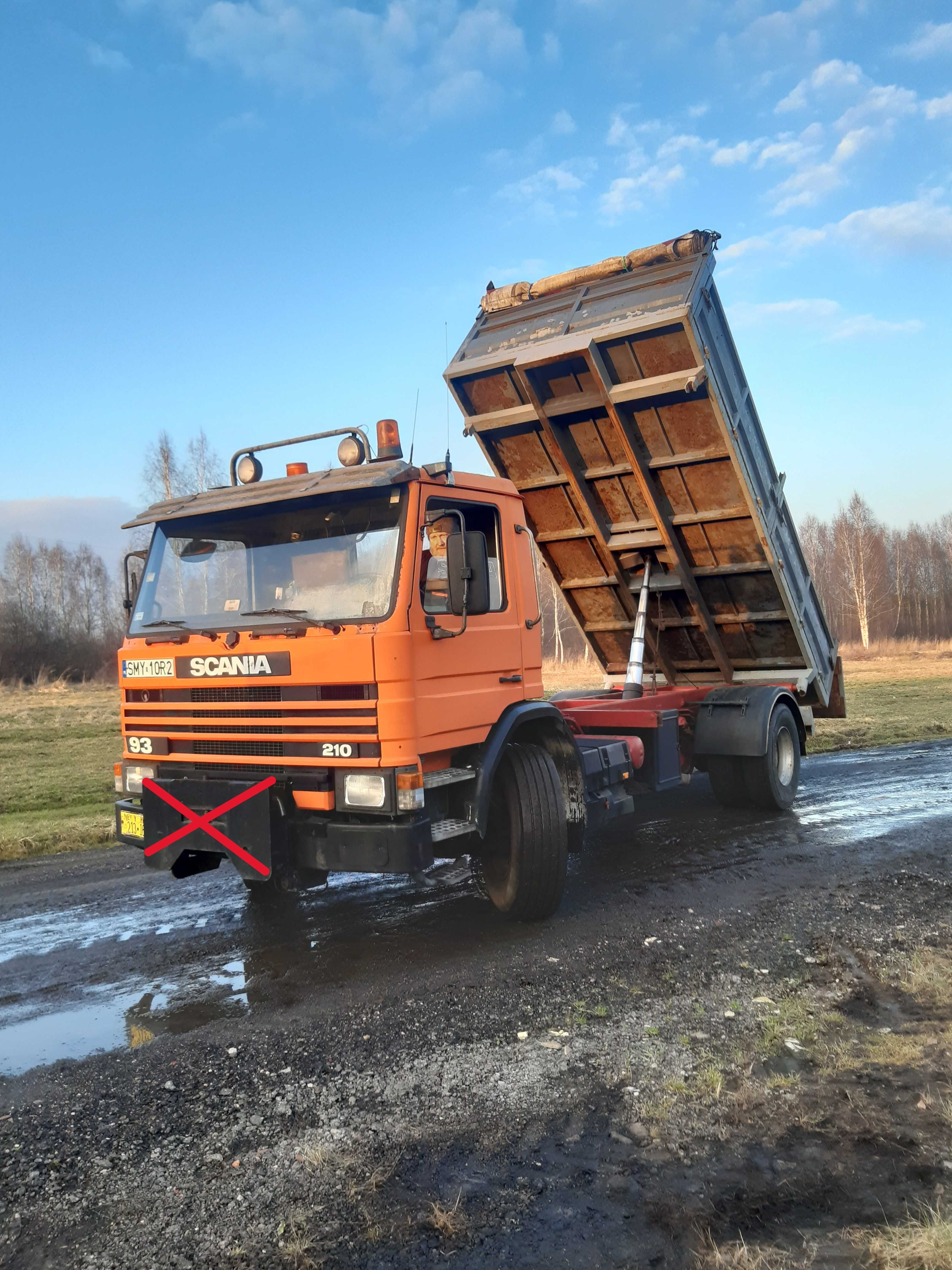 Scania 93M wywrot 3S 210koni  LUB zamienie na ciągnik siodłowy Scania