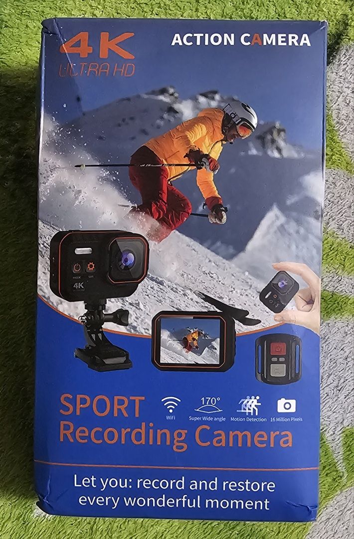 Екшн камера CERASTES Viran 4K60FPS Ultra HD Wi-Fi 1050 маг