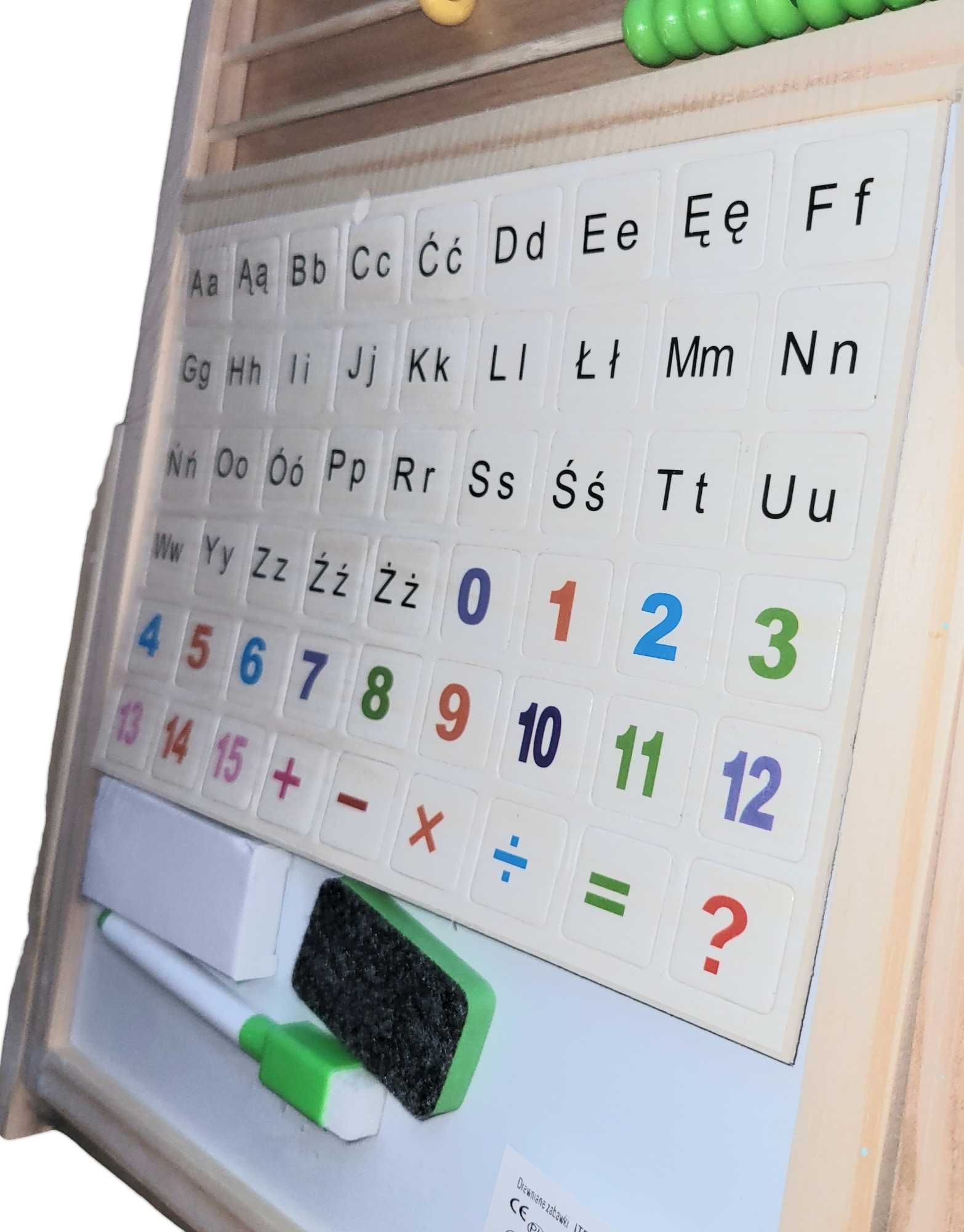 Nowa magnetyczna tablica dwustronna edukacyjna #423