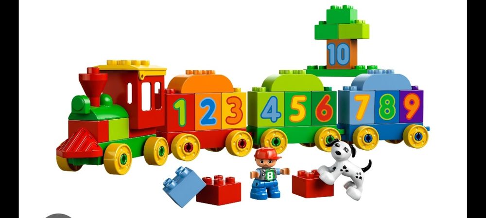 Lego duplo 10558 pociąg z cyferkami