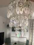 Lampa glamour do pokoju dziewczynki