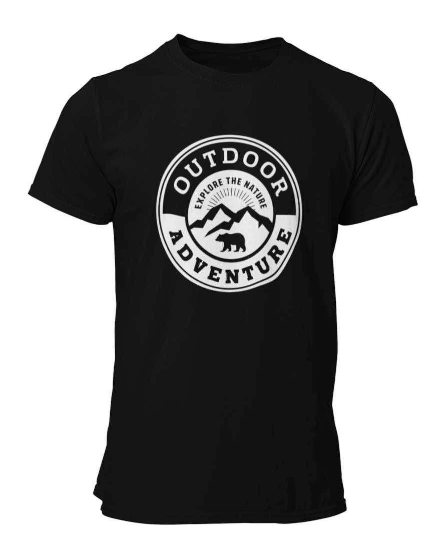 Koszulka męska ZESTAW 3 sztuki W GÓRY, GÓRSKIE komplet 3pak T-shirt