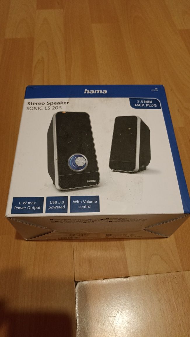 Głośniki komputerowe Hama Sonic LS-206 6W