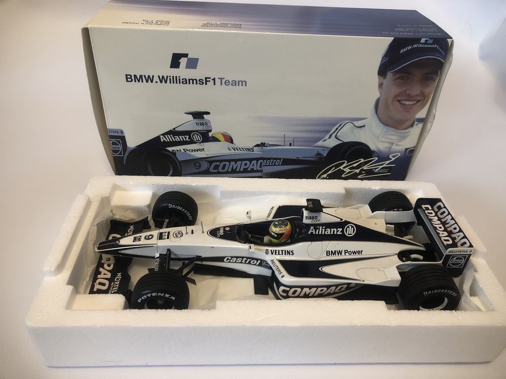 Колекційна модель боліда Williams F1 BMW FW22 1:18