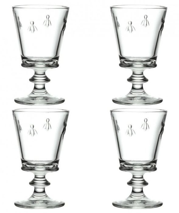 pszczoła komplet 4 kieliszków 240ml