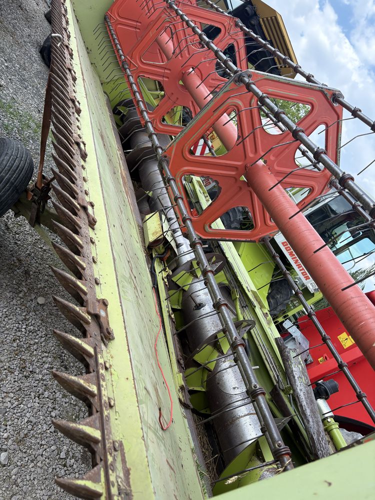 Claas Dominator 98s sieczkarnia przystawka do rzepaku klima heder