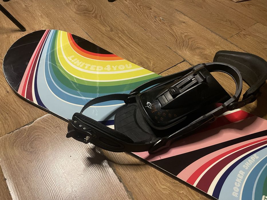 Сноуборд 154см з кріпленням