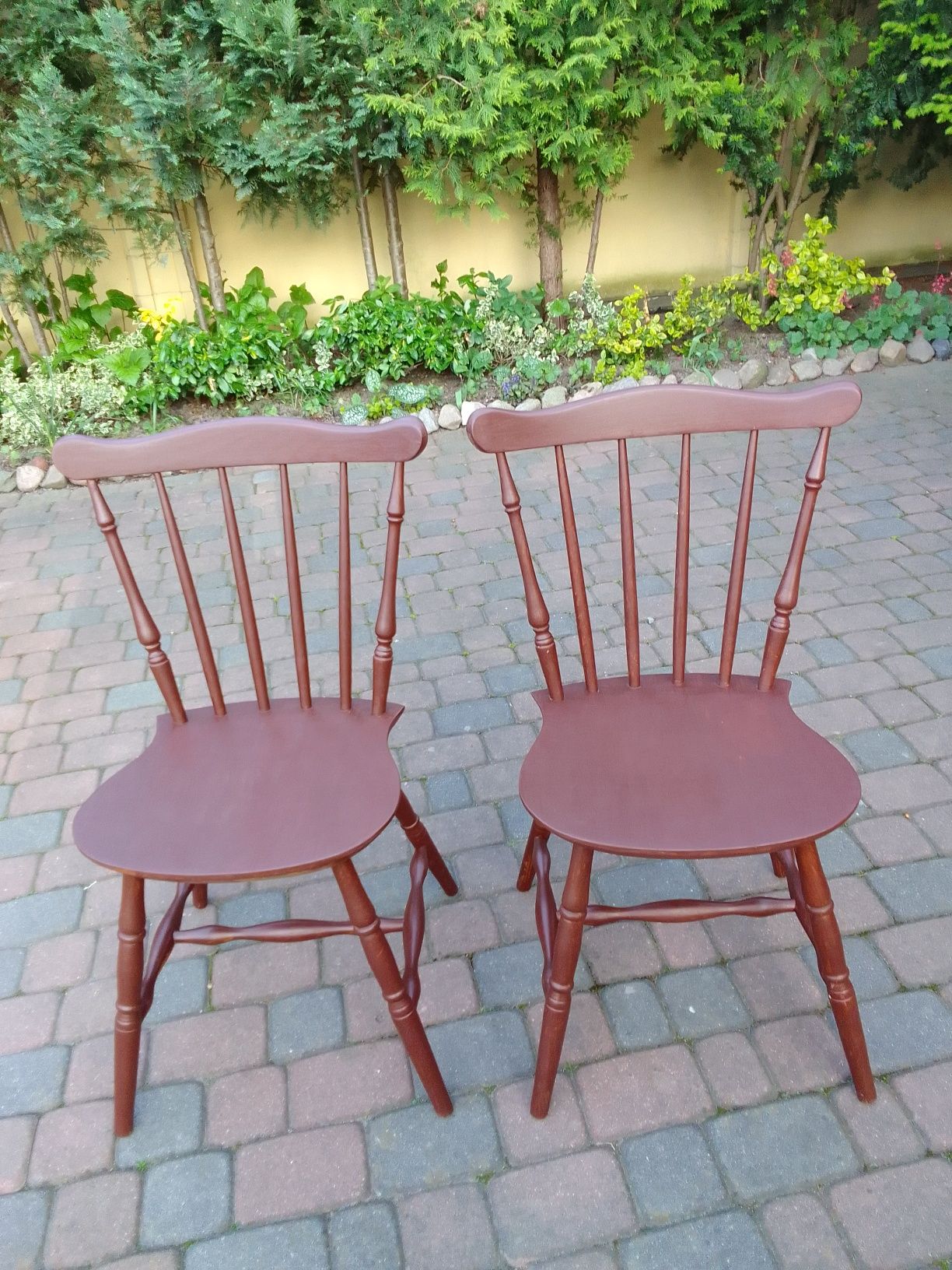 Krzesła drewniane vintage