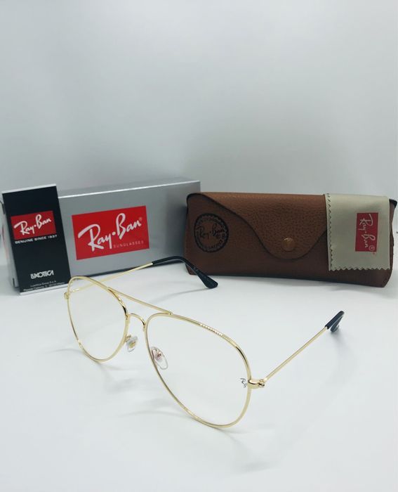 Очки для стиля, имиджа|Оправа Ray Ban Aviator 3026 Gold