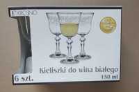 Komplet kieliszków do wina białego kieliszki Krosno  6 sztuk 150 ml