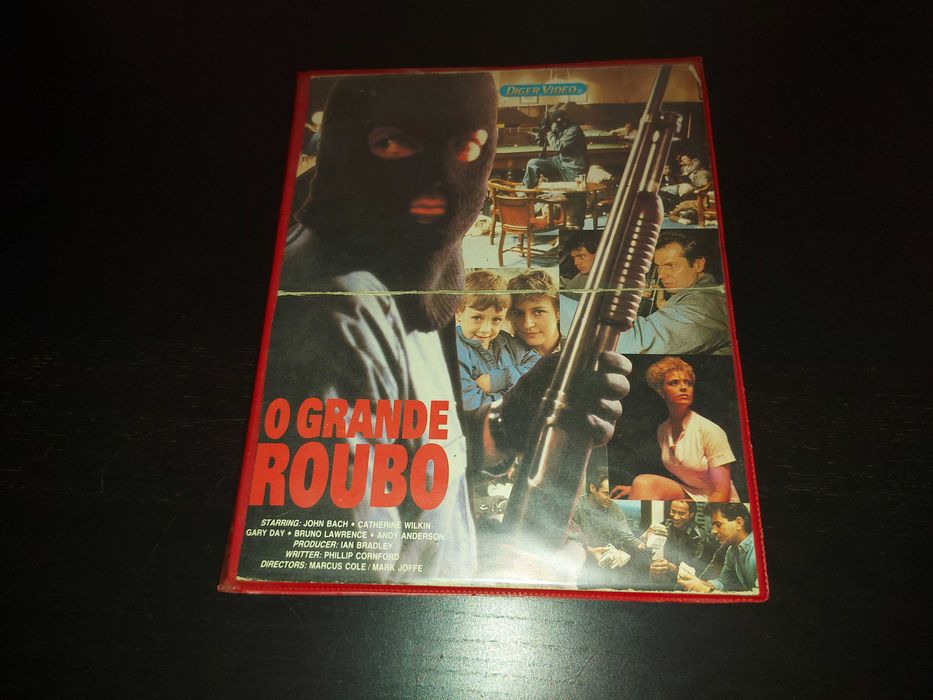 O Grande Roubo - filme VHS - 2 cassetes - Diger Video