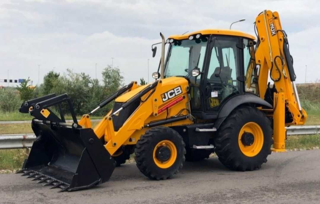 Екскаватор JCB Послуги екскаватора Оренда екскаватора JCB3CX.