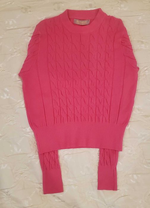 Светр стильний рожевий Турція S-M
