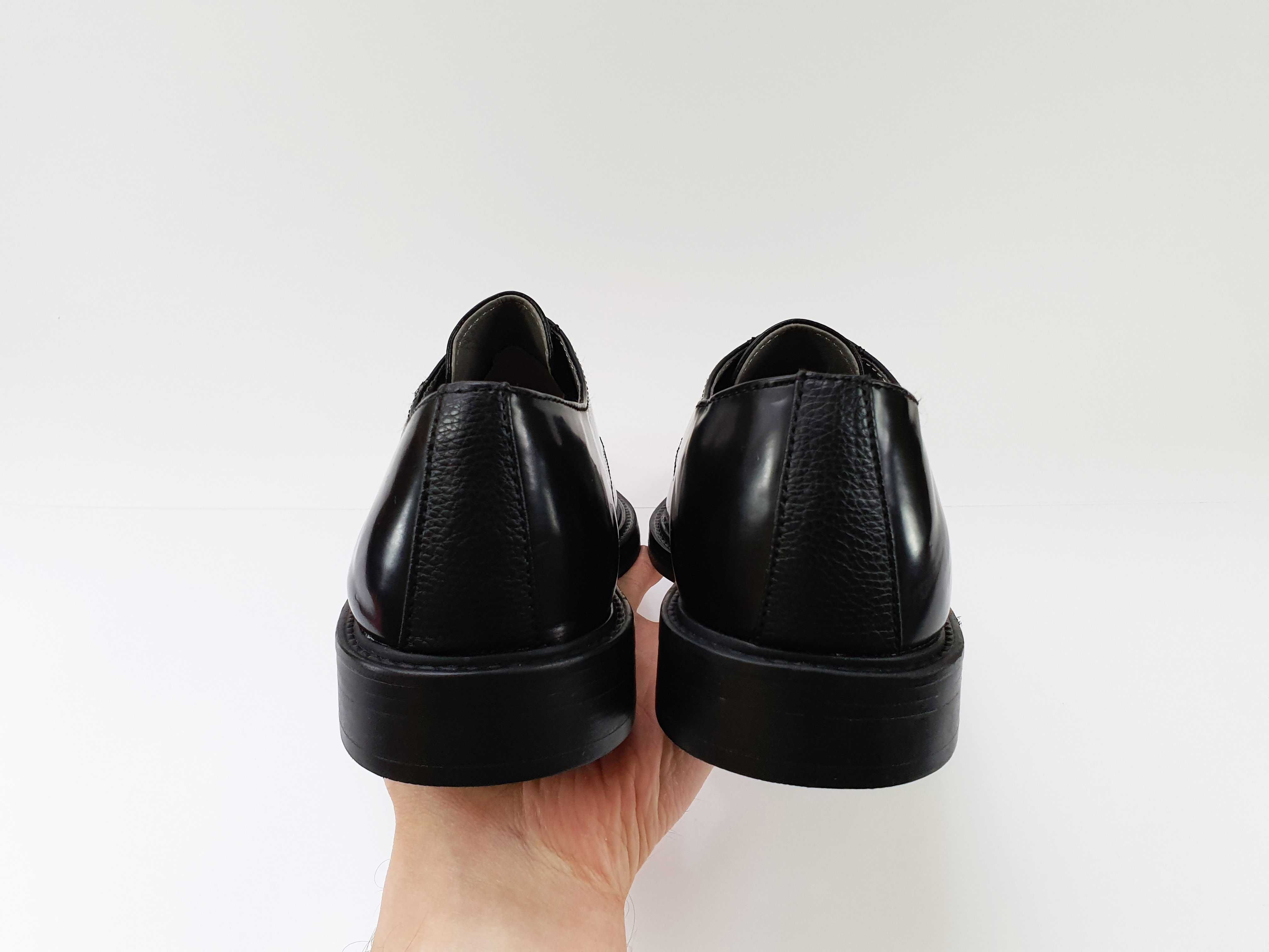 TOPMAN чорні чоловічі туфлі 43 28 см