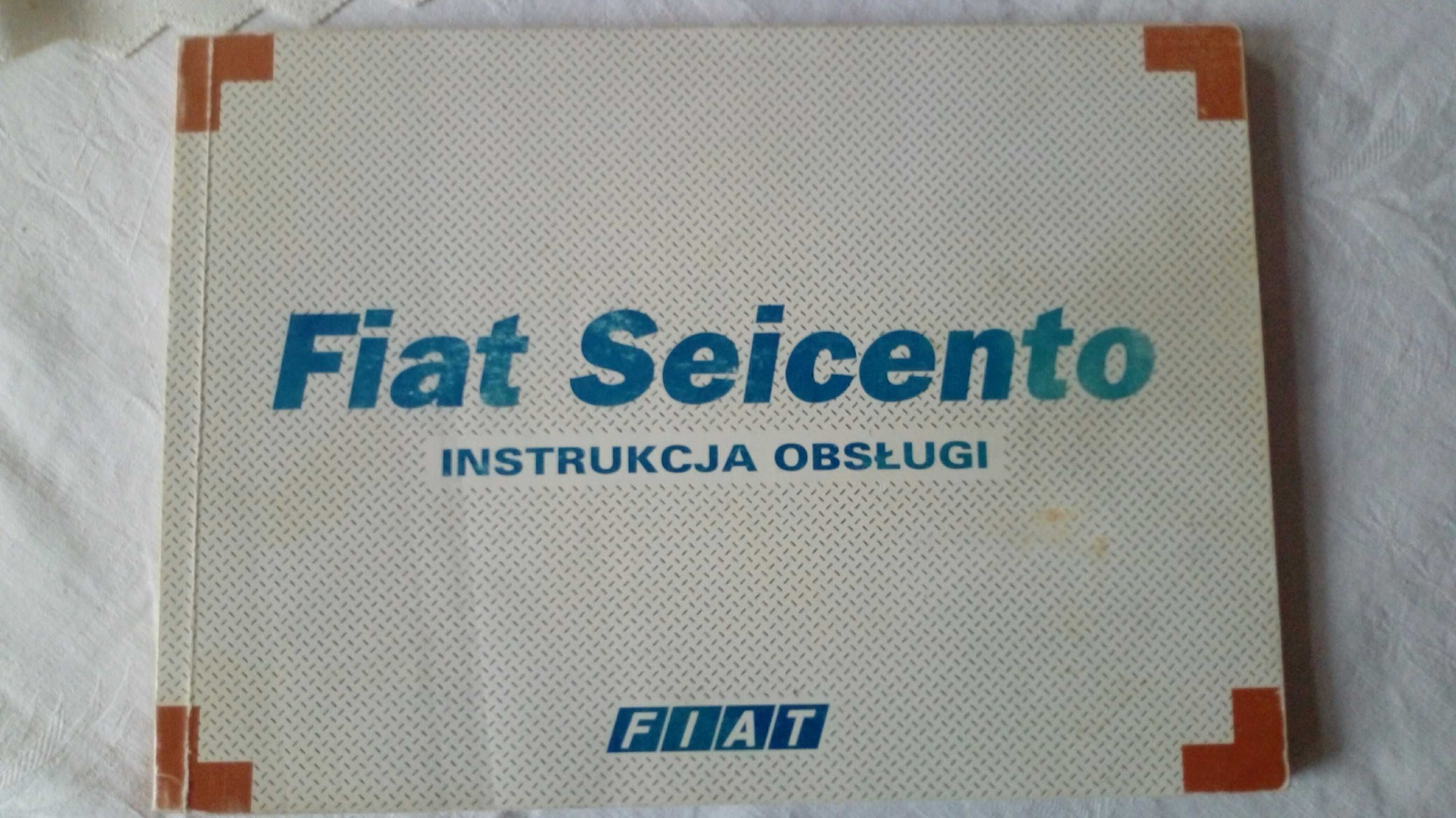 Fiat seicento instrukcja obsługi