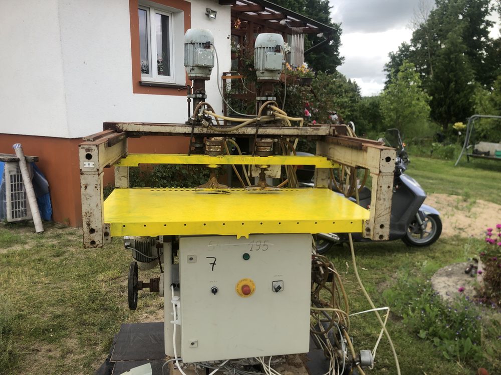 Wiertarka stołowa wielowrzecionowa dwustronna