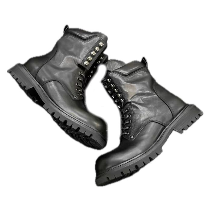 Rick Owens Leather Army Shoes