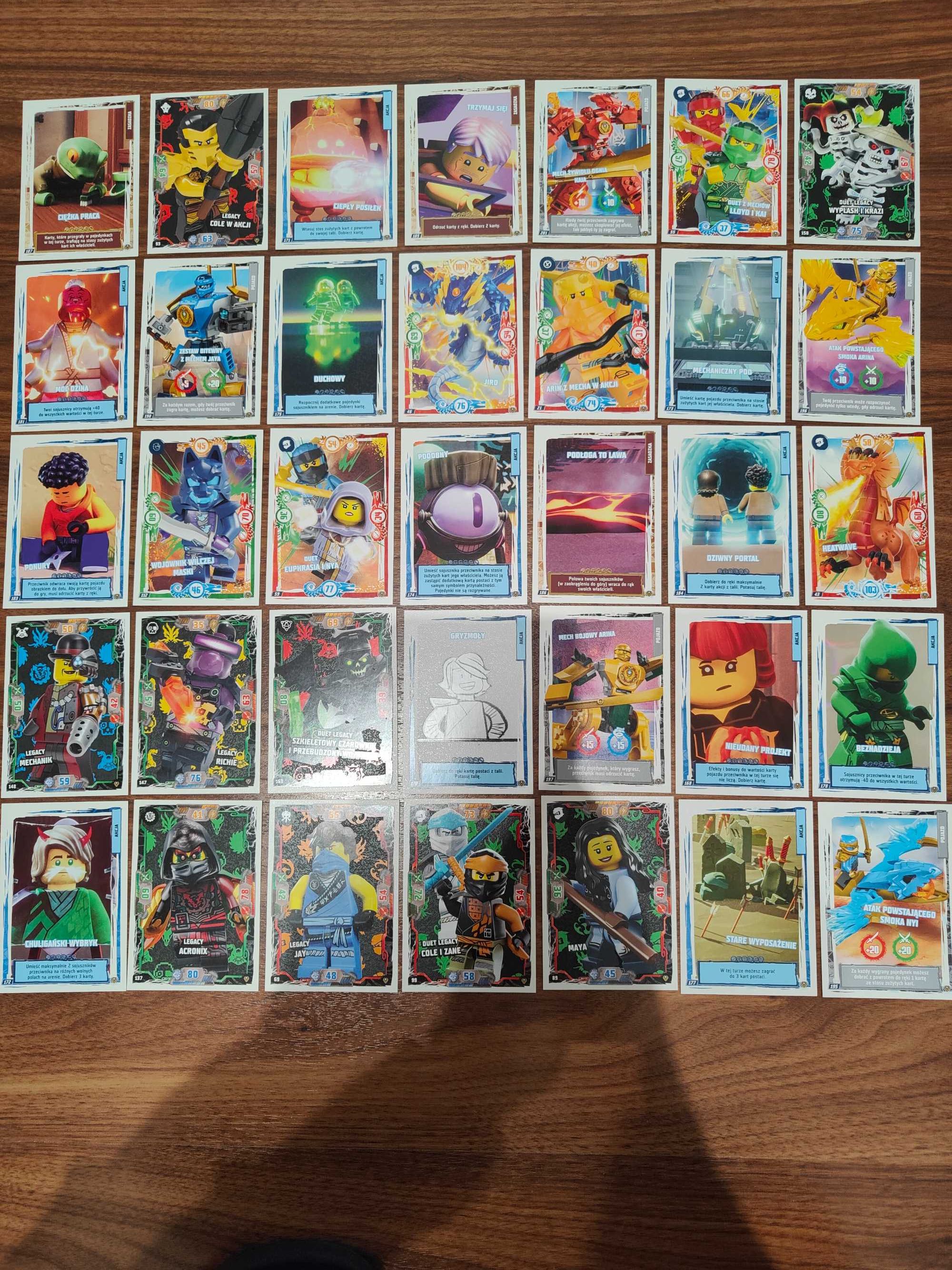 Karty LEGO Ninjago TCG9 seria 9 następny poziom na sztuki