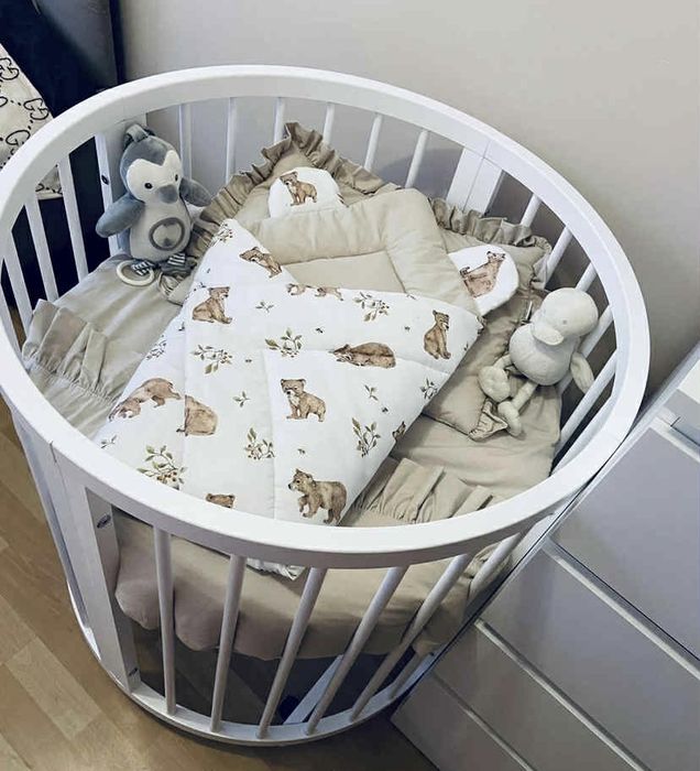 Łózeczko dziecięce 7w1