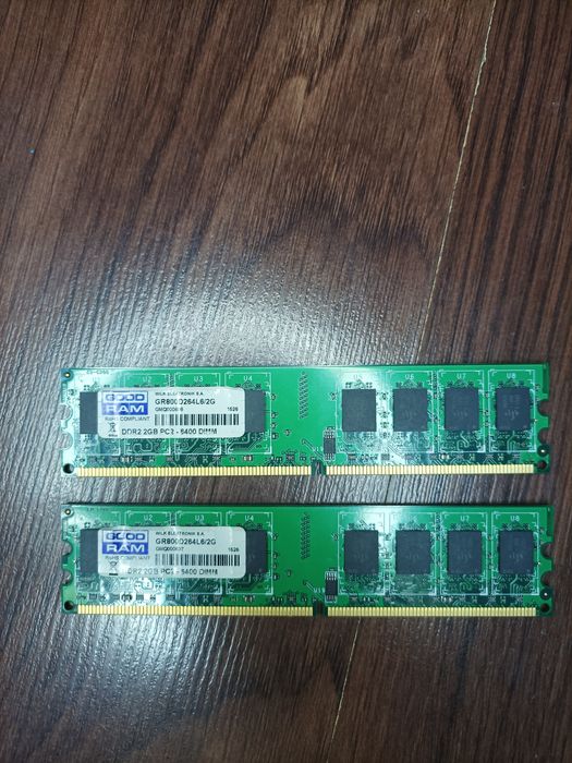 Оперативна пам'ять GoodRam GR800D264L6/2G DDR2 800 MHz на 2GB