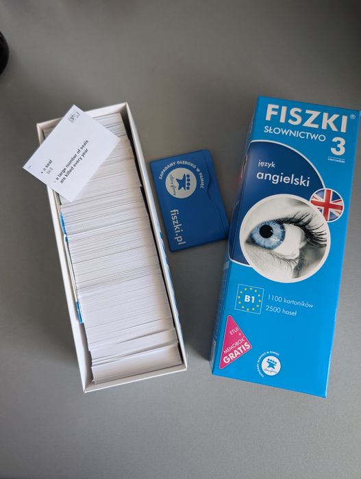 Fiszki słownictwo język angielski