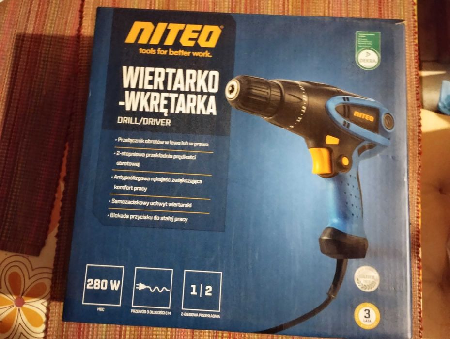 wkrętarko-wiertarka nowa