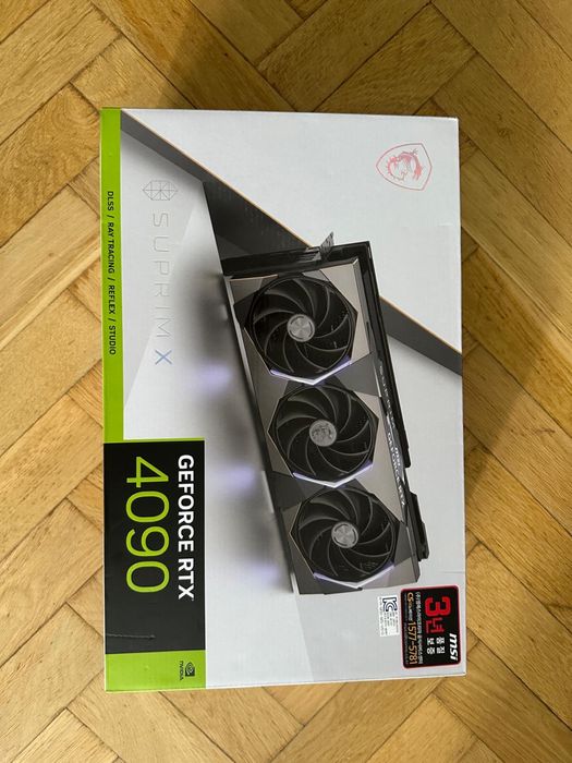GeForce RTX 4090 MSI Suprim X 24 GB GDDR6X
