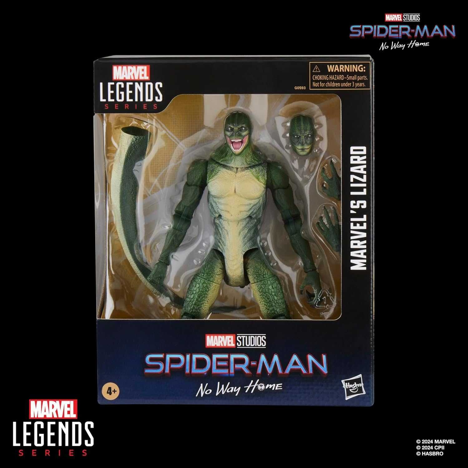 Фігура Ящір Marvel Legends Lizard Deluxe (Spider-Man: No Way Home)