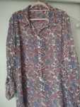 Koszula 48 mgiełka w kwiaty 50 plus size 52 oversize 54