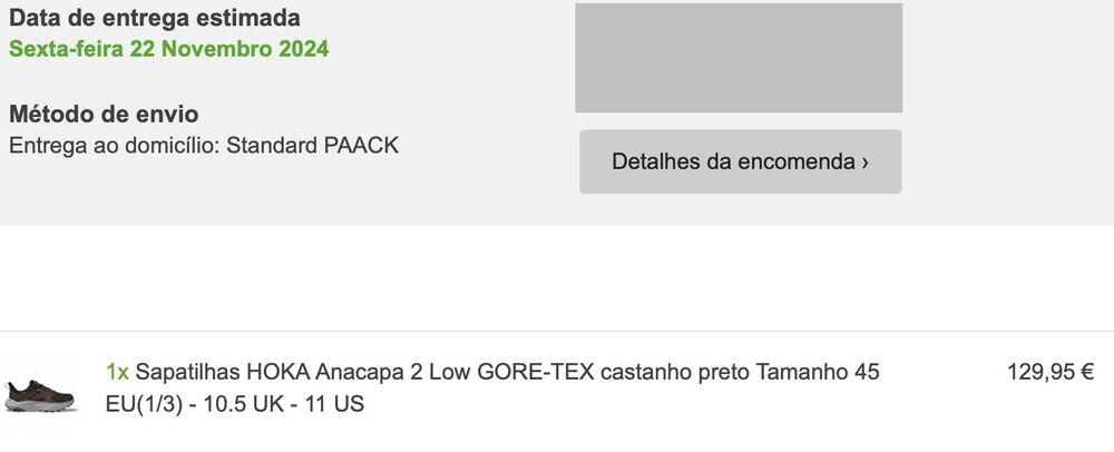 Ténis Hoka Ancapa 2. Verde. 45 homens