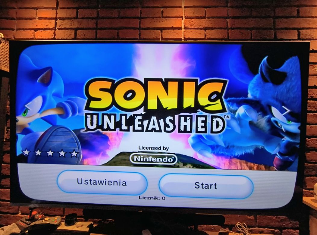 Nintendo Wii BOX przerobiona CFW + dysk + zestaw akcesoriów