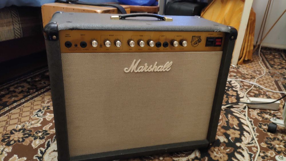 Ламповий Marshall jtm30 England, рідкісний комбік EL34, футсвіч, чохол