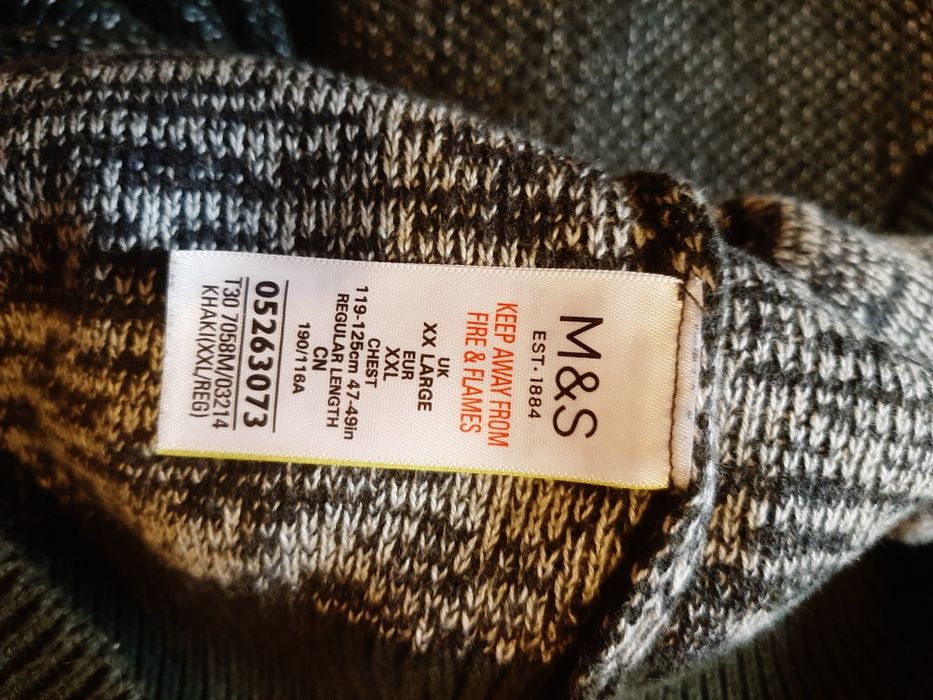 Светр, кофта, реглан mark spenser (розмір 52-54)