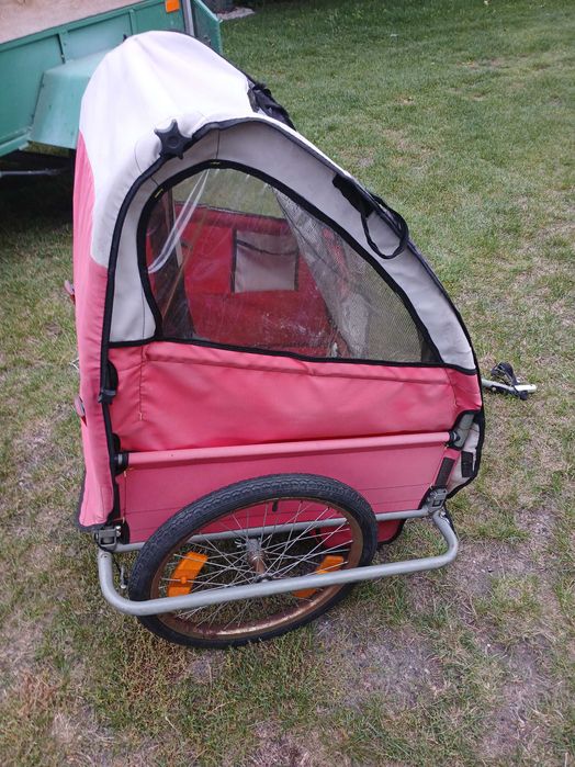 Riksza rowerowa przyczepka