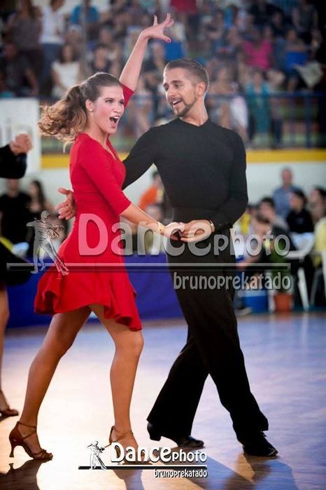 Vestido danças salão latinas