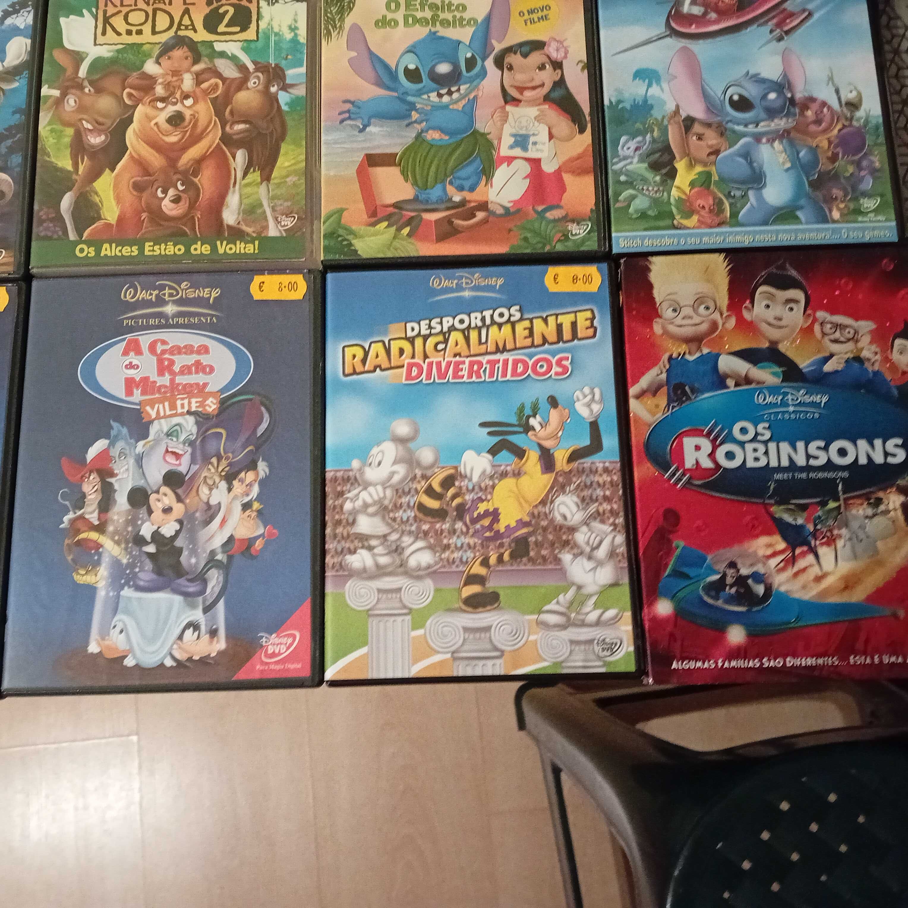 Filmes em Dvd de Animação da Walt Disney II.