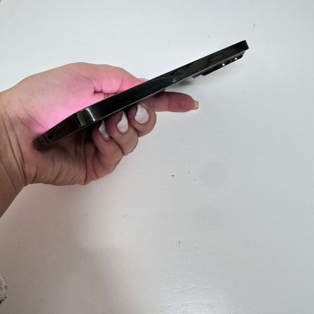 Iphone 13 pro max verde alpino com caixa e carregador,
