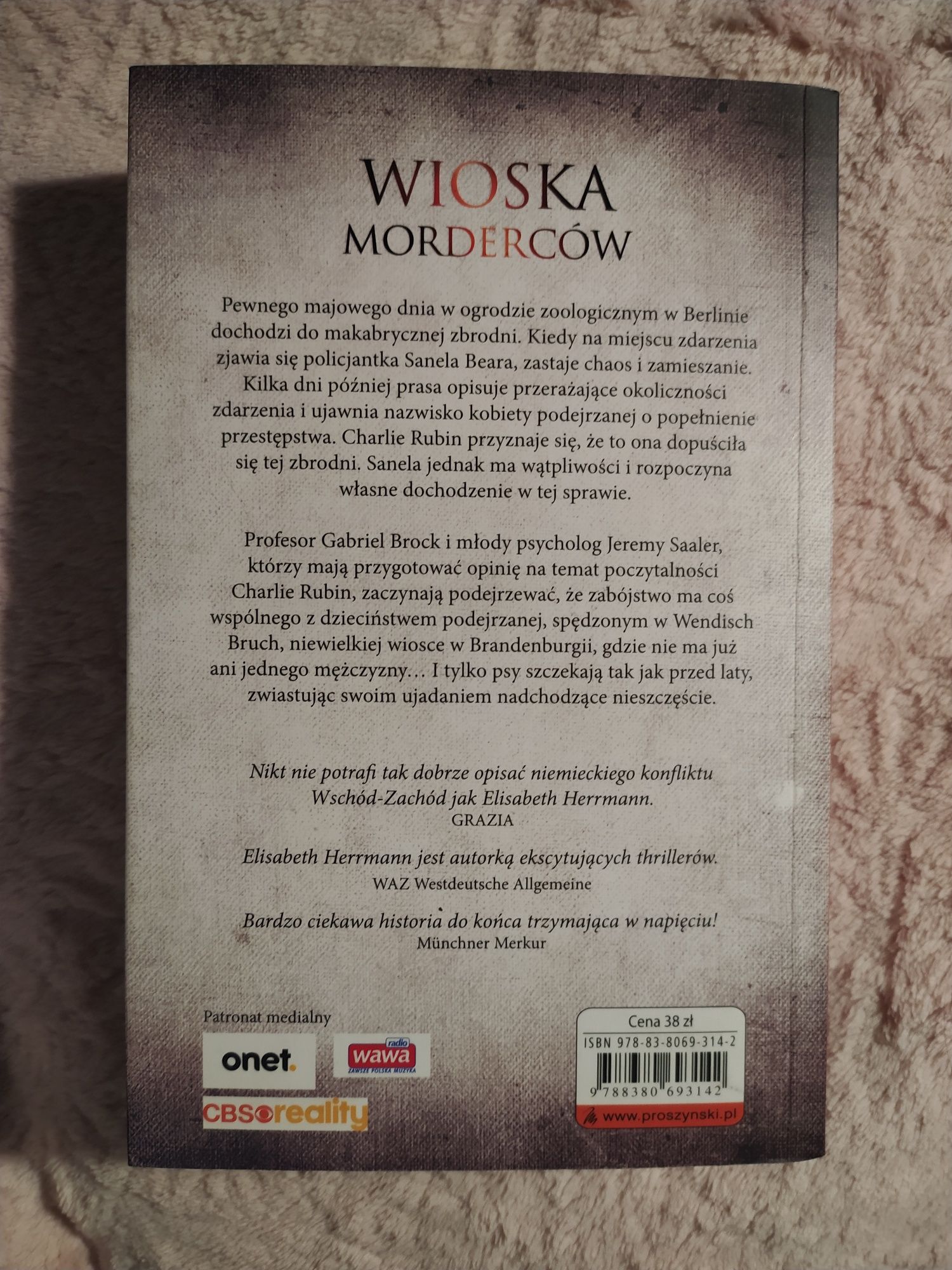 Książka pt.:„Wioska morderców”