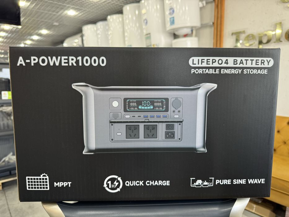 Електростанція APOWER 1000 (1024 Wh/1800 Wt)