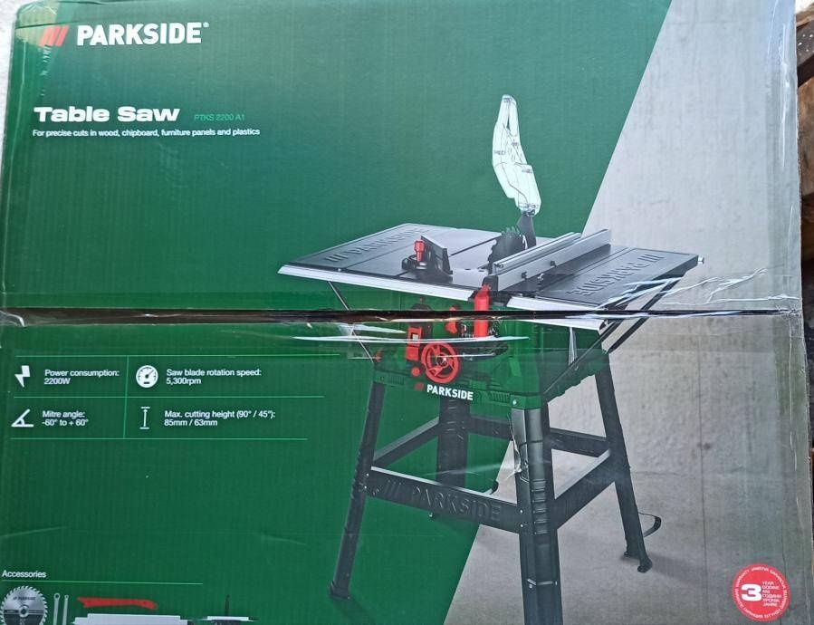Стаціонарна циркулярна пила PARKSIDE PTKS 2200 A1