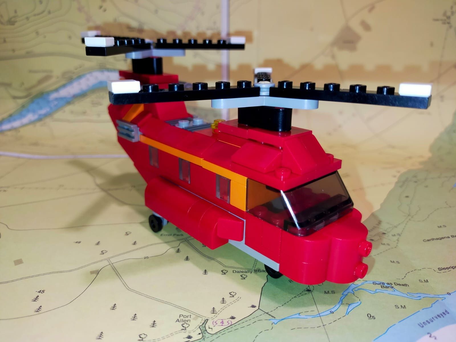 LEGO Creator 3w1 31003 Śmigłowiec samolot poduszkowiec