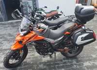 Nowy Motocykl ZIPP VZ-5, EURO5,Gwarancja,Dostawa150KM,Kufry,FA,ccm125