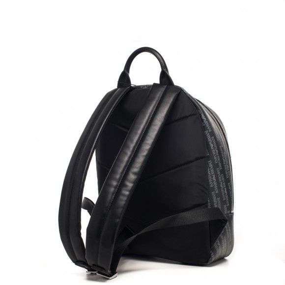 EMPORIO ARMANI markowy skórzany plecak NOWOŚĆ ALL OVER