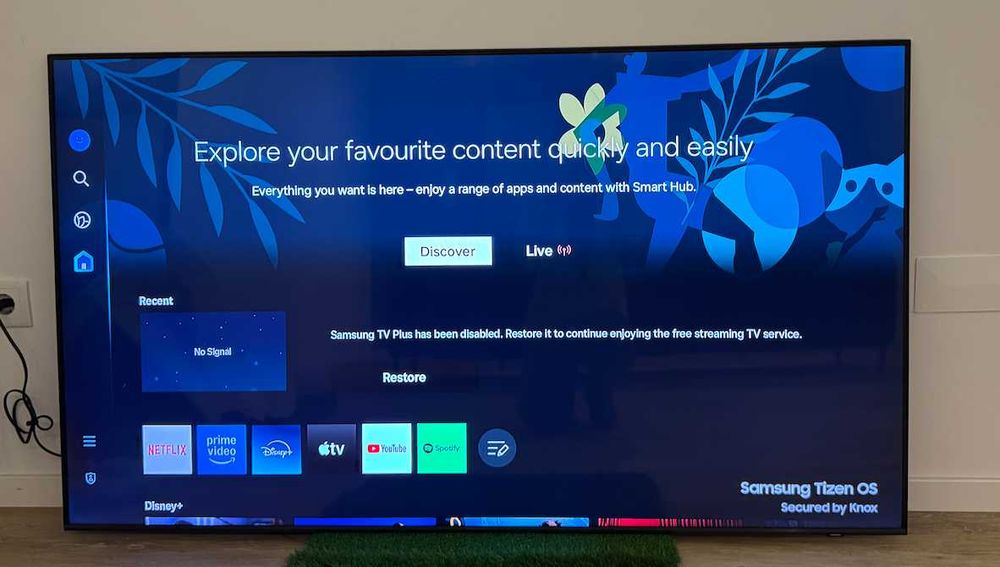 65 inch Samsung Smart 4K QLED TV